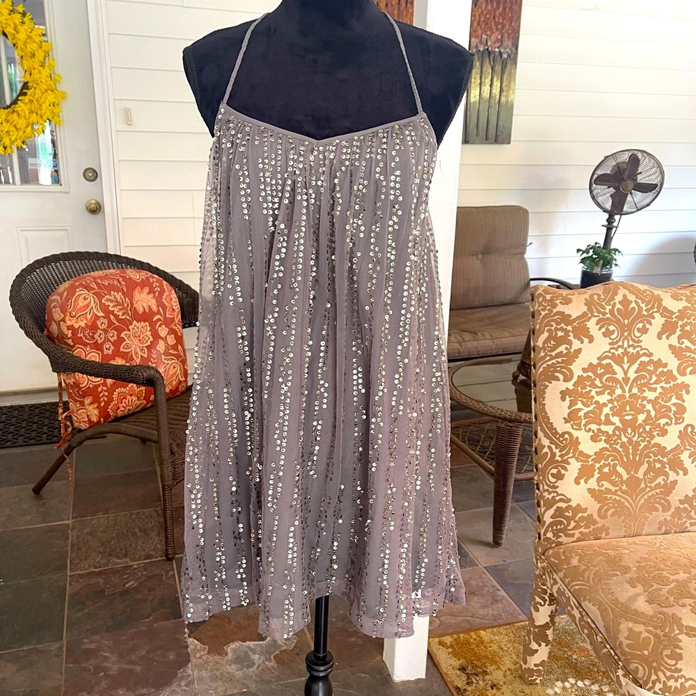 Abercrombie and Fitch M/P mini sequin dress NWT